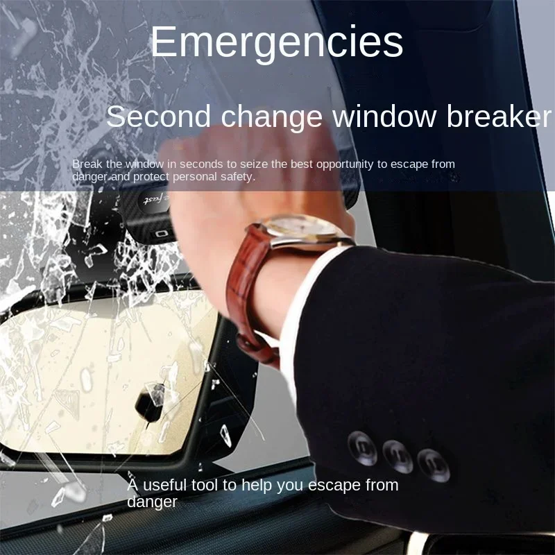 Car Safety Hammer Window Breaker Multifunction Tool