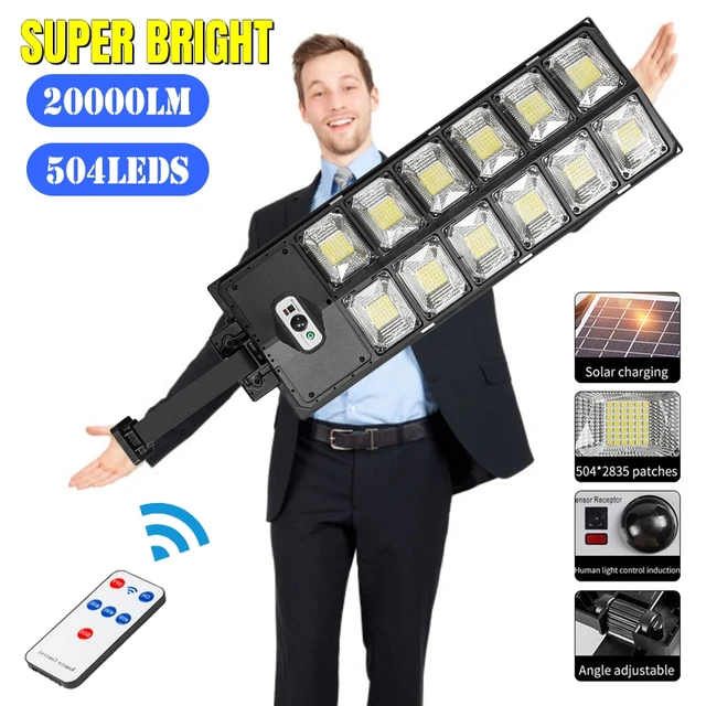 Outdoor Solar Street Light 400W Powerful LED Solar Lamp Waterproof Garden  Remote Control Motion Sensor Wall Lamp for Garden Yard - AliExpress