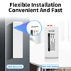 HORACO 2 Port POE Repeater 10/100Mbps 1 to 2 PoE Extender with IEEE802.3af/at Plug&Play 48V for PoE Switch NVR IP Camera AP 6