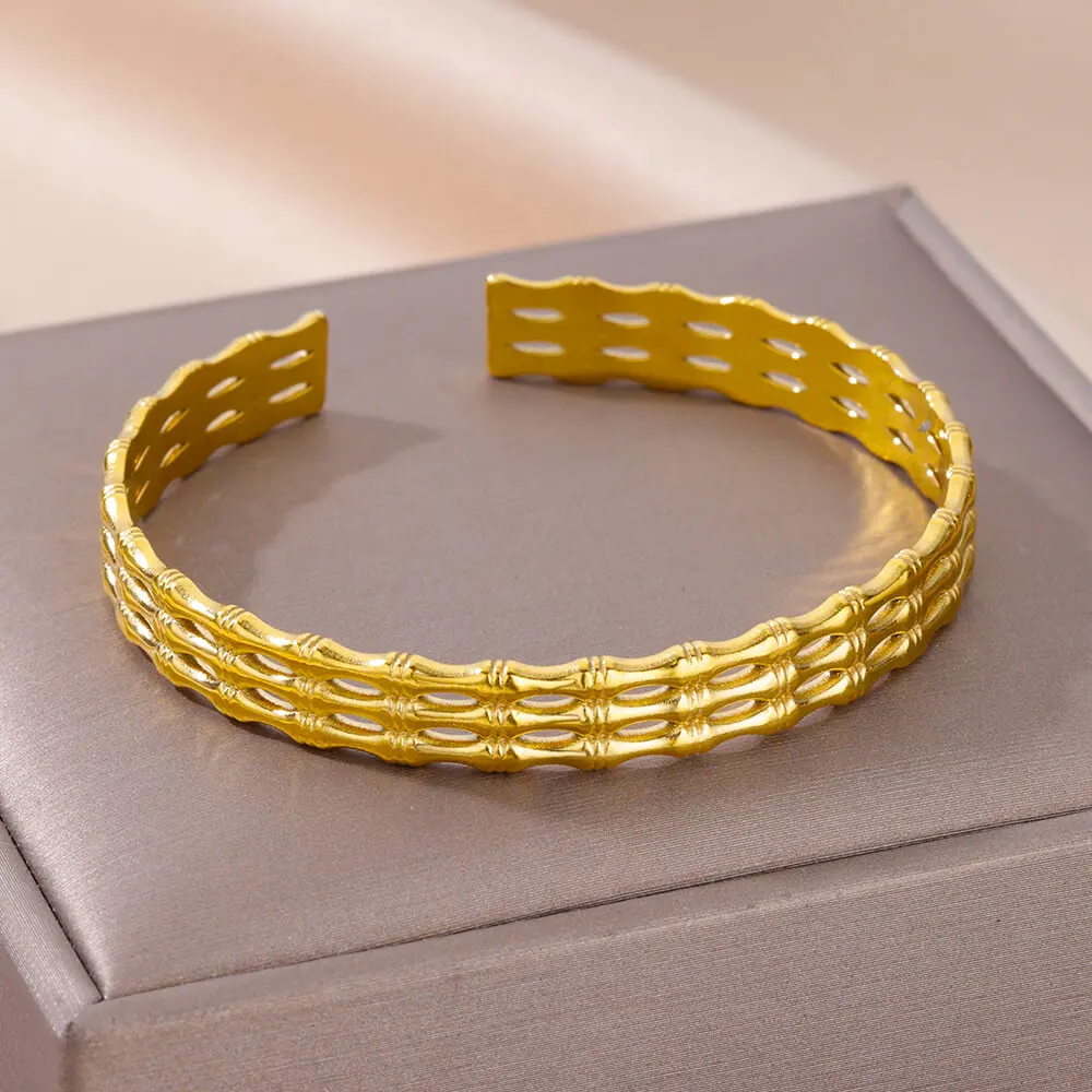 Stainless Steel Adjustable Bracelets for Women