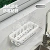 Sponge Holder Kitchen Organizer Dish Drainer Soap Rack Sink Tray Dishcloth Towel Rack Wall Mounted Storage Basket Shelf Kitchen 4