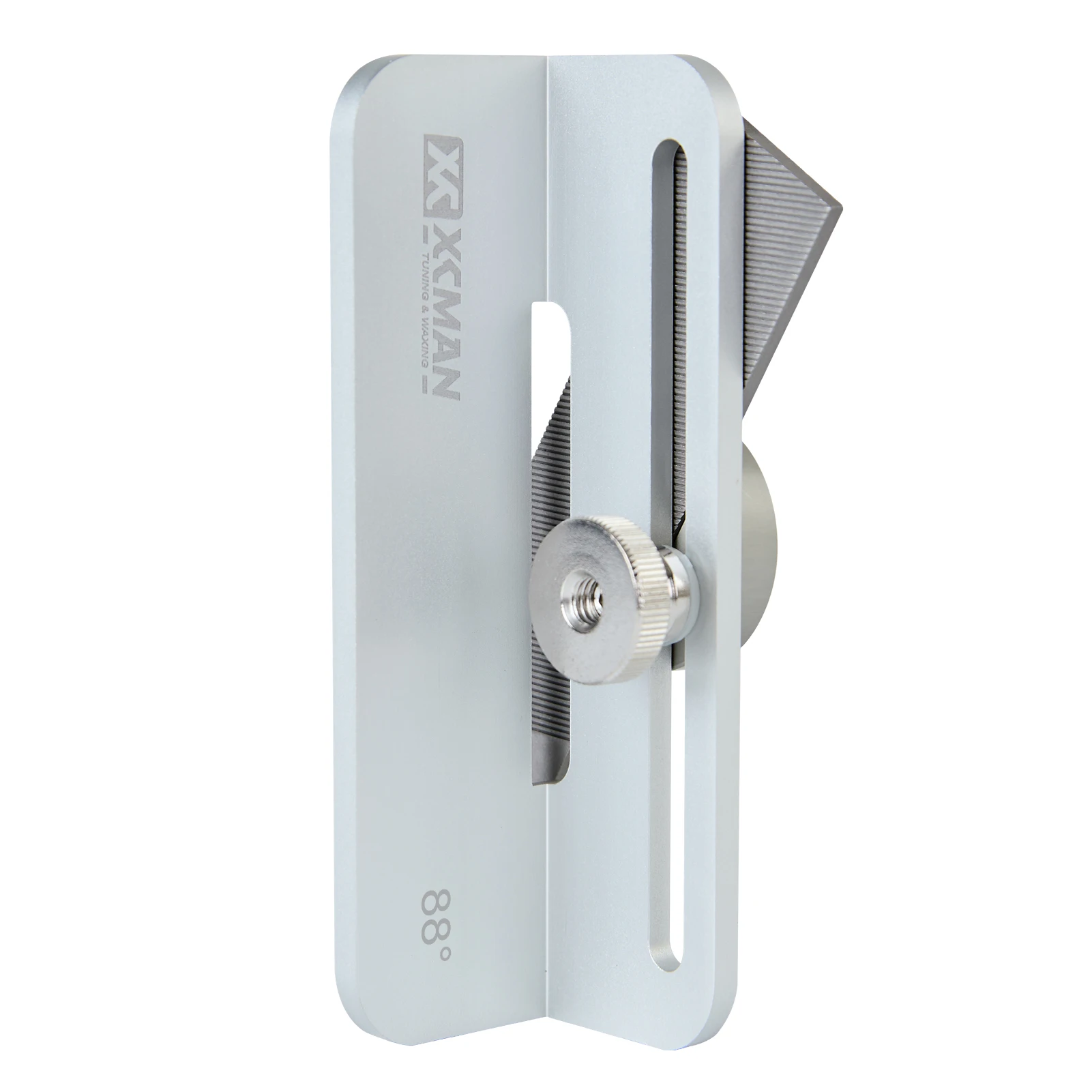 XCMAN Alpine Ski Snowboard Hard Aluminum Racing Side Bevel Angle File Guide CNC Made With Clamp Device and File 2
