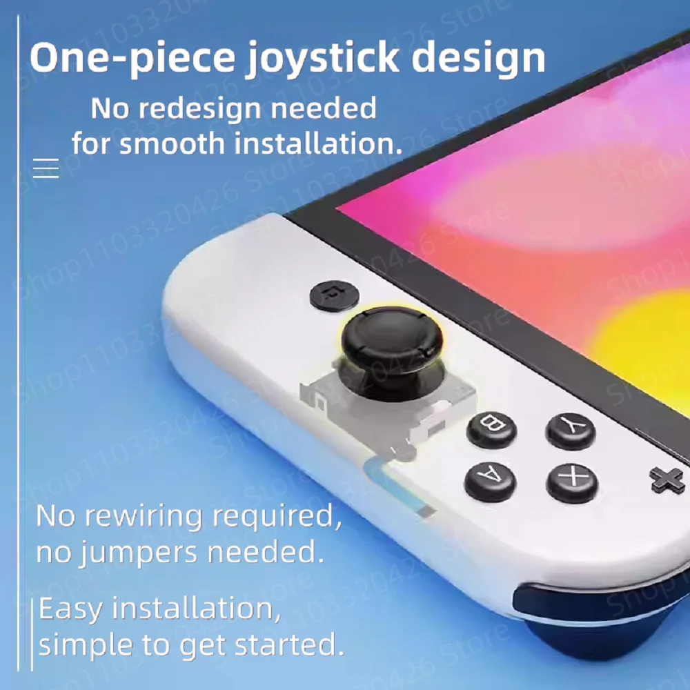 Lot of 2/4/8 Original Joystick Replacement for Nintendo Switch/Lite/OLED Joycon Analog Thumb Stick No Drifting Sensing Stick - 4