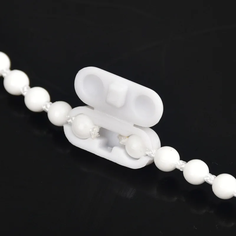 30Pcs /10pc Plastic Roller Blinds Pull Cord Connector Curtain Chain Connector Vertical Blinds Joiners Spare Tool Replacement
