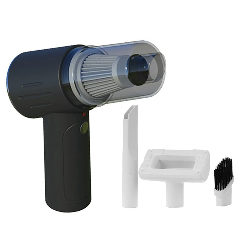 

Портативный Ручной беспроводной мини-пылесос для автомобиля с 9000 ПА Мощный USB Перезаряжаемый для дома питомцев автомобиля