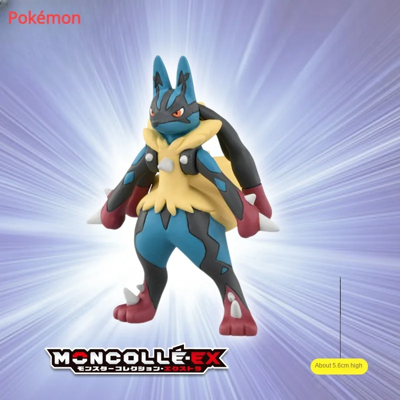 

TOMY Pokémon Mini Doll Elf Pokémon Pokemon Series Hand-made Model Ornament God Beast Elf Children's Toys Super Lucario Wholesale