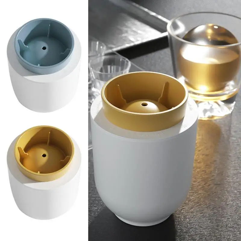 

Ice Making Mold Crystal Clear Round Ice Ball Maker Mold Frozen Jelly Mould Ice Tray Bar Tools For Drinks Kitchen Accessories