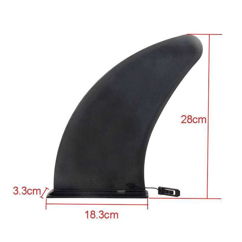 Premium Surf Water Wave Fin Stabilizer - Inflatable Stand Up Paddle Board & Surfboard Slide-in Central Side Fin Accessories