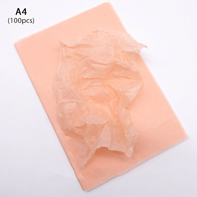 Multicolor Liner Tissue Paper For Clothing Shirt Shoes DIY Handmade A4 Translucent Wine Wrapping Papers Gift Packaging