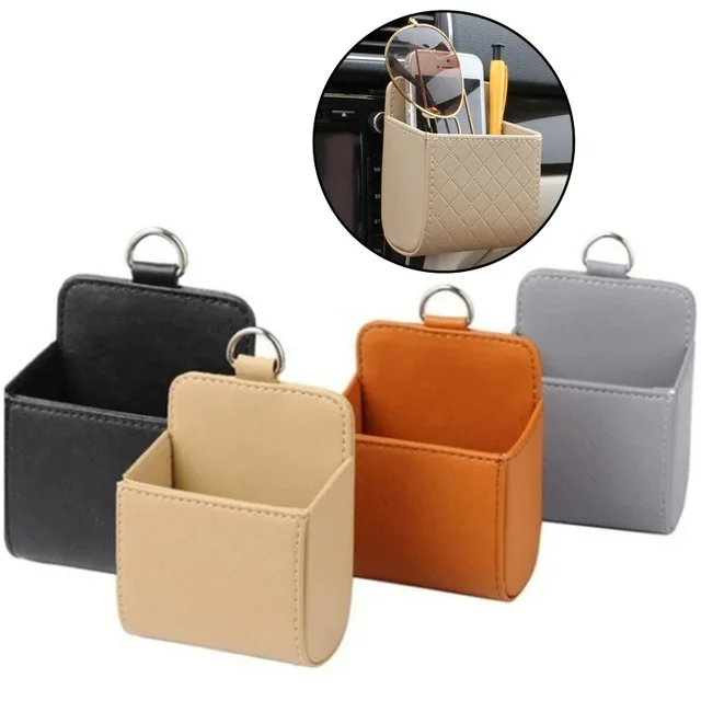 Universal Car Air Outlet Hanging Storage Box Air