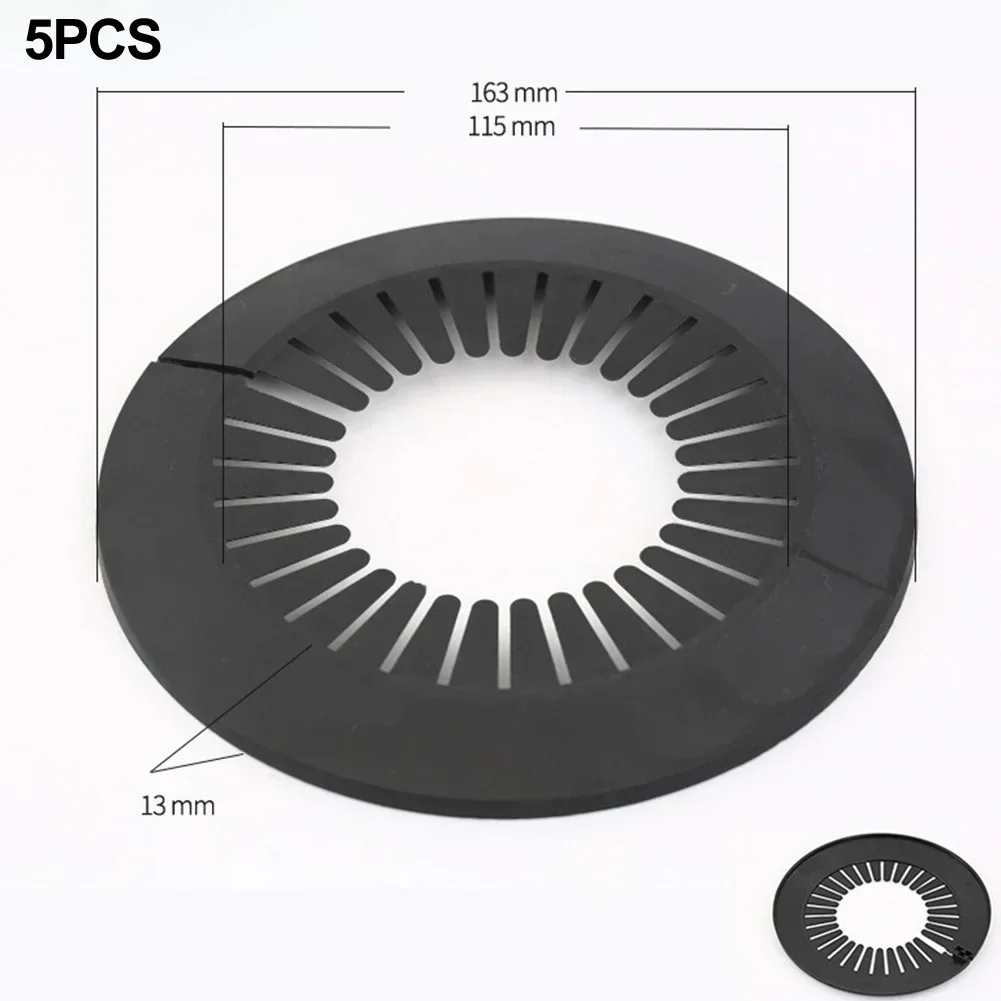 Flange Pipe Cover 5pcs Decorative Rosette For Heating Pipes Wall Pipe Decoration Faucet Accessories Faucet Decorative Cover