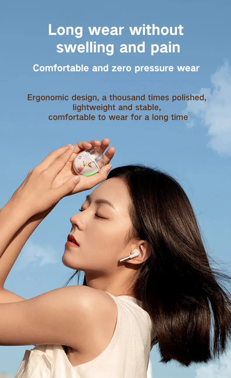 Fineblue HELLO'LU TWS Earbuds | True Wireless Earbuds Waterproof LED colorful light Fineblue HELLO'LU TWS Earbuds | True Wireless Earbuds Waterproof LED colorful light