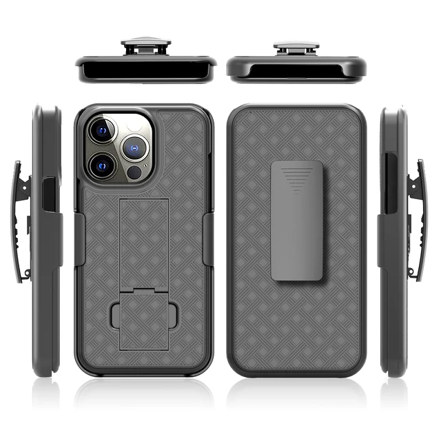Grand Pochette ceinture pour Apple iPhone 12 Pro Max noir Housse -  Cdiscount Téléphonie