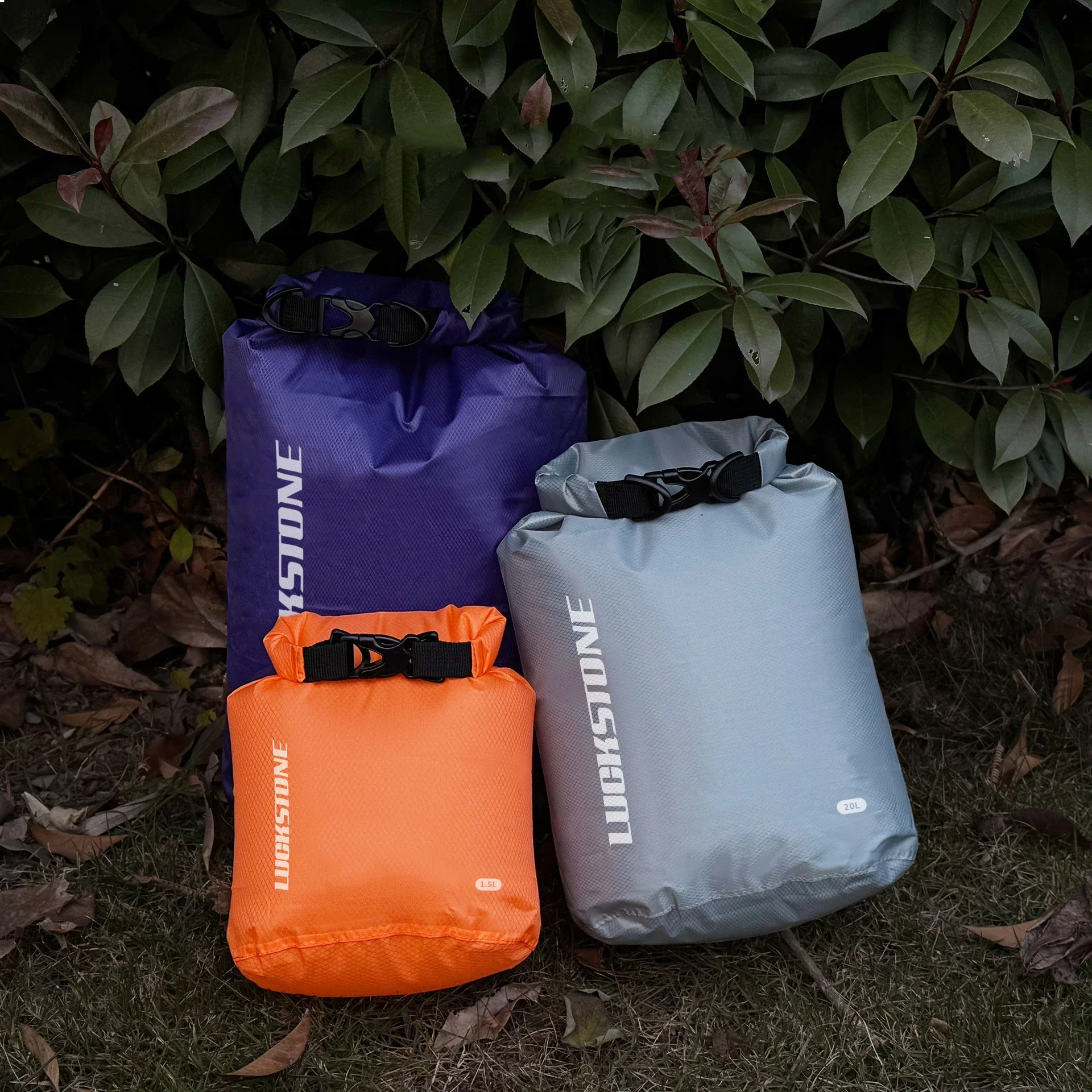 1.5/3/5/12/20/35L dry bag sack 70D ultralight drifting swimming clothes storage bag pack waterproof rafting kayaking sport dry bag waterproof bag swimming bag