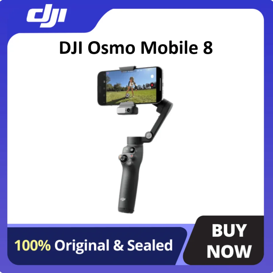 DJI Osmo Mobile 8 Smartphone Gimbal Stabilizer 3 Axis Mobile Phone