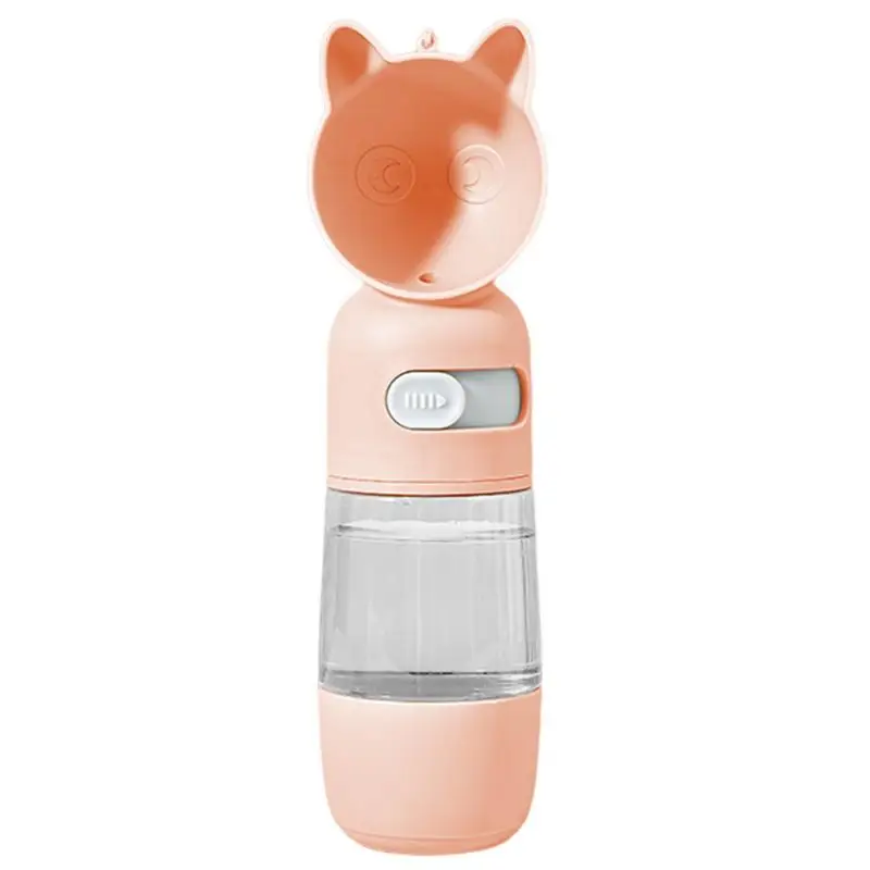 Dog Water Bottles For Walking Leak Proof Pet Travel Drinking Bottle With Food Container Lightweight Pet Dispenser Drinking Bowl