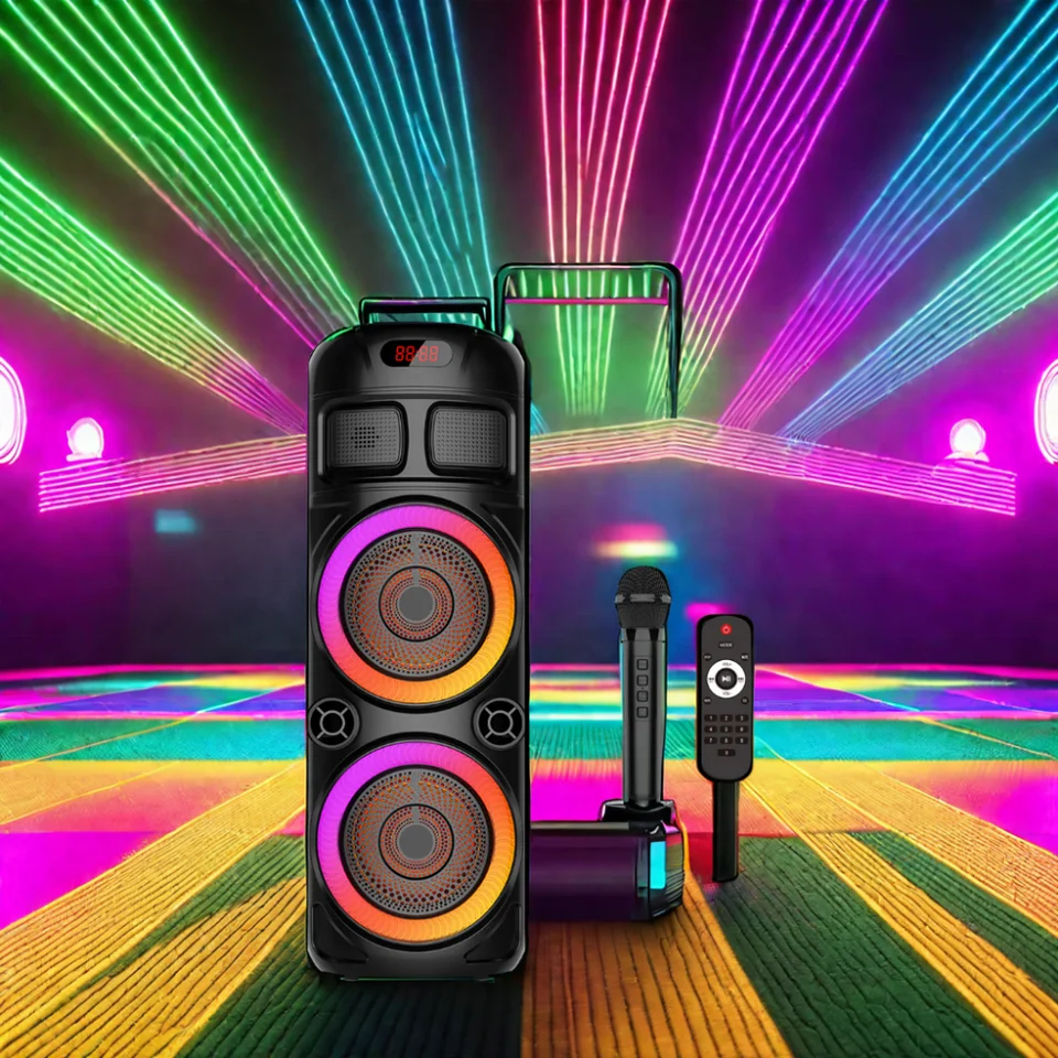 ZQS8251-Dual 8 Polegada Alto-falante multimídia, equipamento de