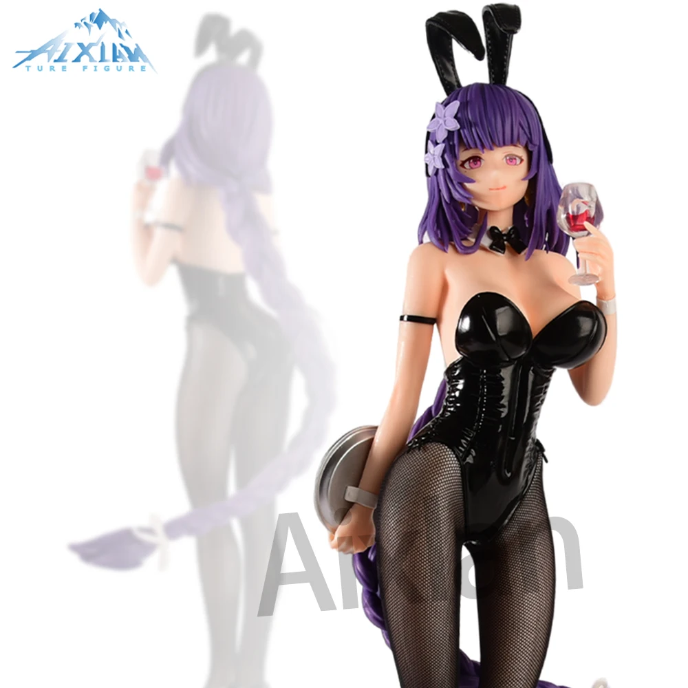 

42cm Genshin Impact Anime Figure Sexy Girl Raiden Shogun Beelzebul PVC Action Figure Collectible Model Toys Kid Gift