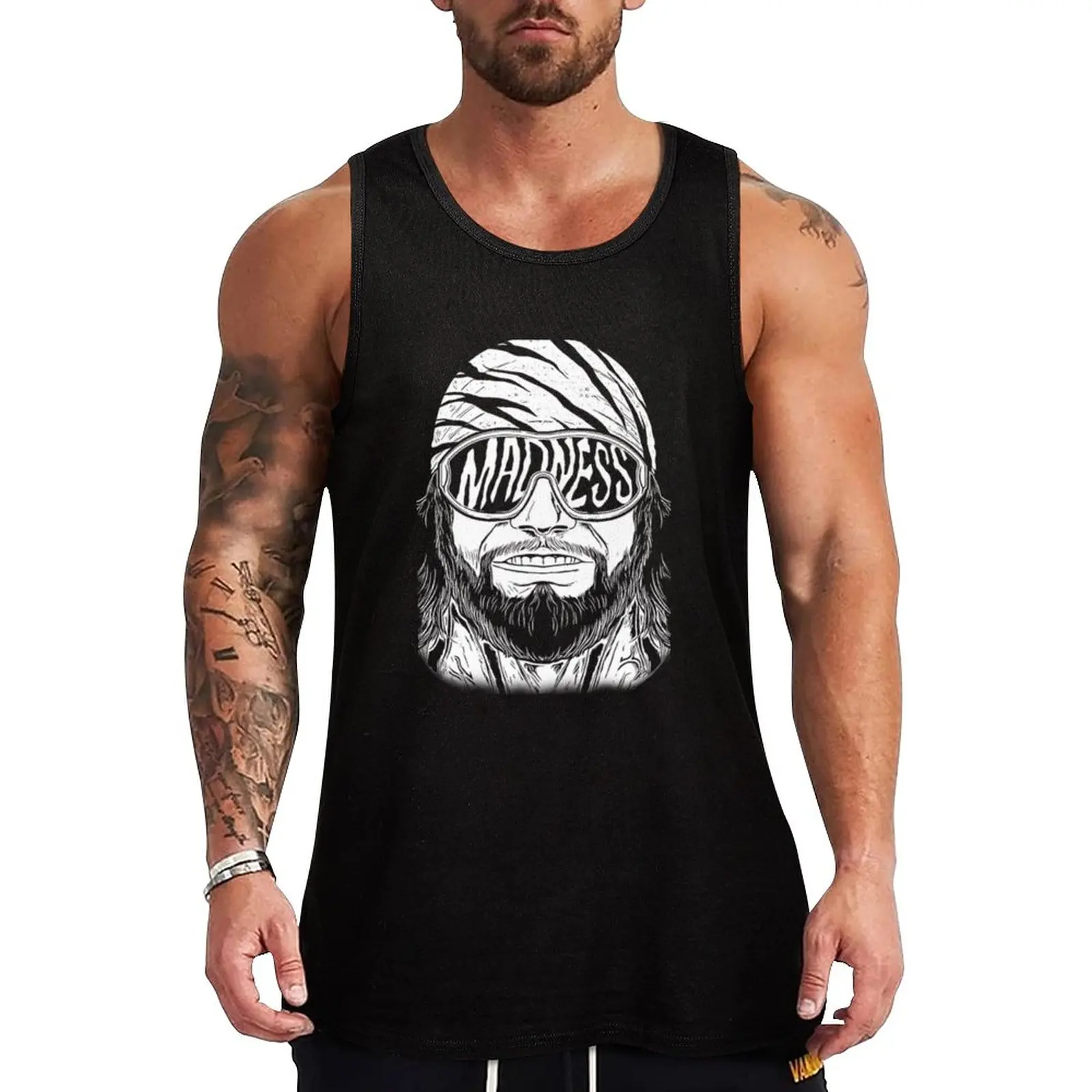 

New Macho Madness Macho Madness Tank Top Sleeveless top gym top t-shirt gym Men's t-shirts