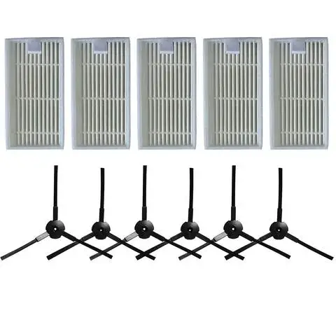 Filtro Spazzola Laterale Per Lidl Silvercrest Ssr 3000 A1 Robot Aspirapolvere Spazzole Angolari Filtri Strumento Di Pulizia Di Ricambio