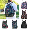 Women's Backpack Drawstring Large Capacity Lightweight Leisure Minimalist Portable Shopping Traveling Female's Backpack 1