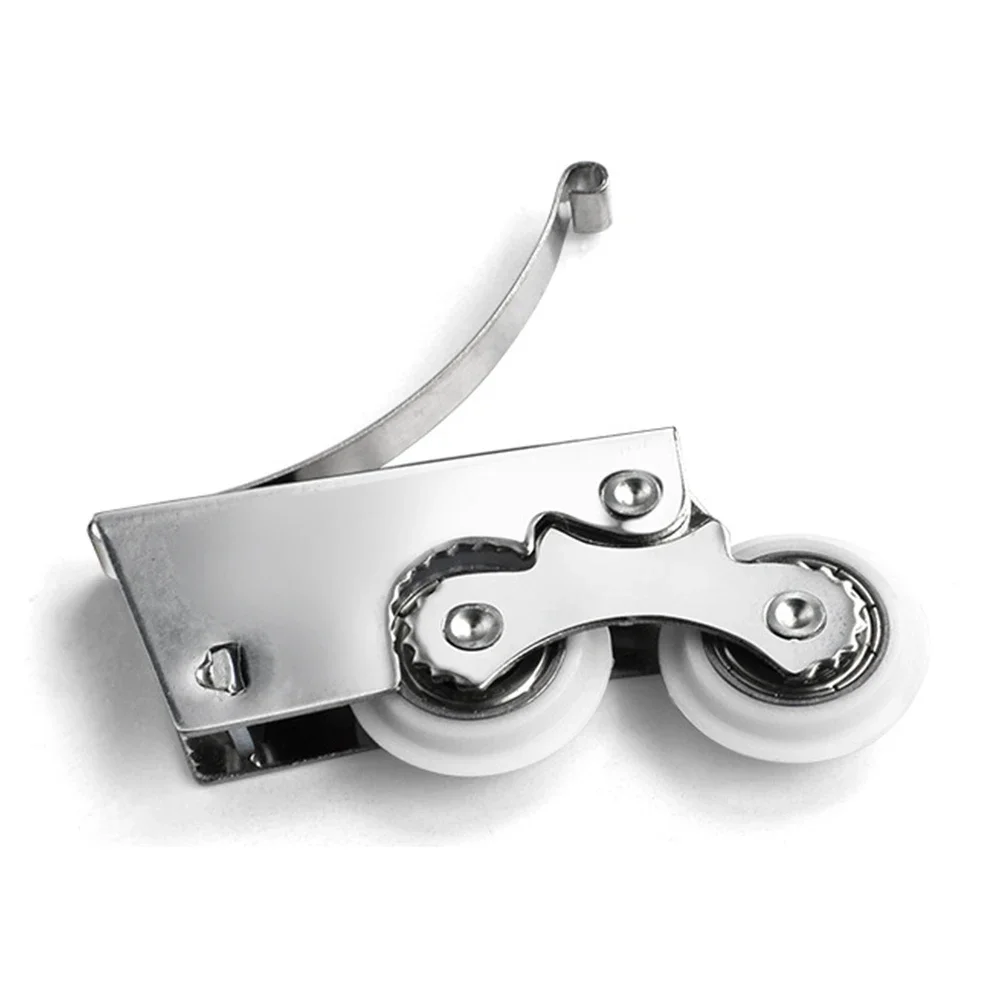 Sliding Door Roller Double Wheel Wardrobe Door Pulley Roller Silent Sliding Wheel Casement Pulley Cabinet Hardware