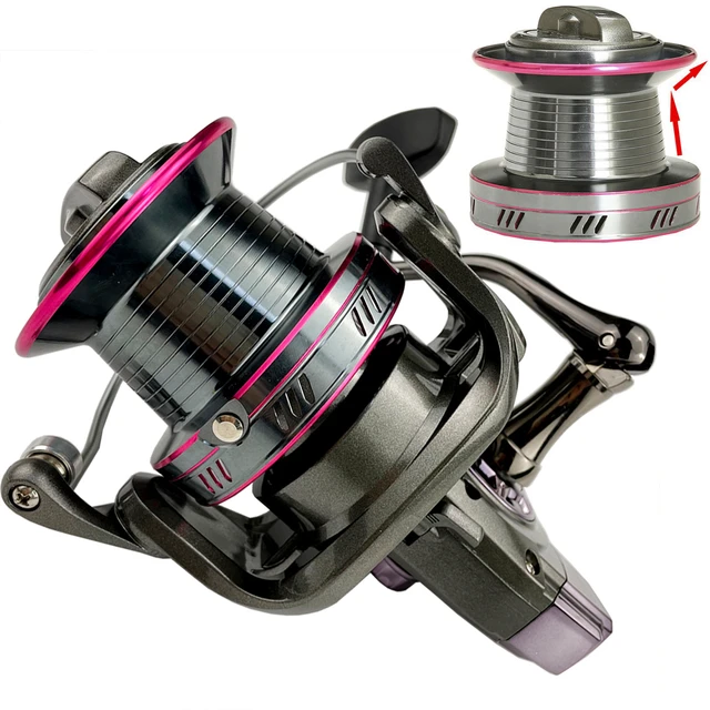 GHOTDA Reels Spinning Fishing Seawater Long Casting Big Fishing Reel 9000  10000 12000 Max Drag 30KG 25KG 20KG Powerful for Carp - AliExpress