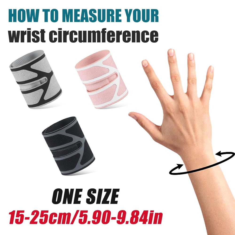 TFCC 파열용 손목 보호대 1/2개, 피트니스, 역도, 테니스, 손목터널증, 관절염 통증 완화를 위한 조절 가능한 손목 밴드