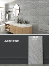  Kitchen oil-proof stickers imitation tile marble pattern waterproof moisture-proof wall decoration wall stickers self-adhesive 