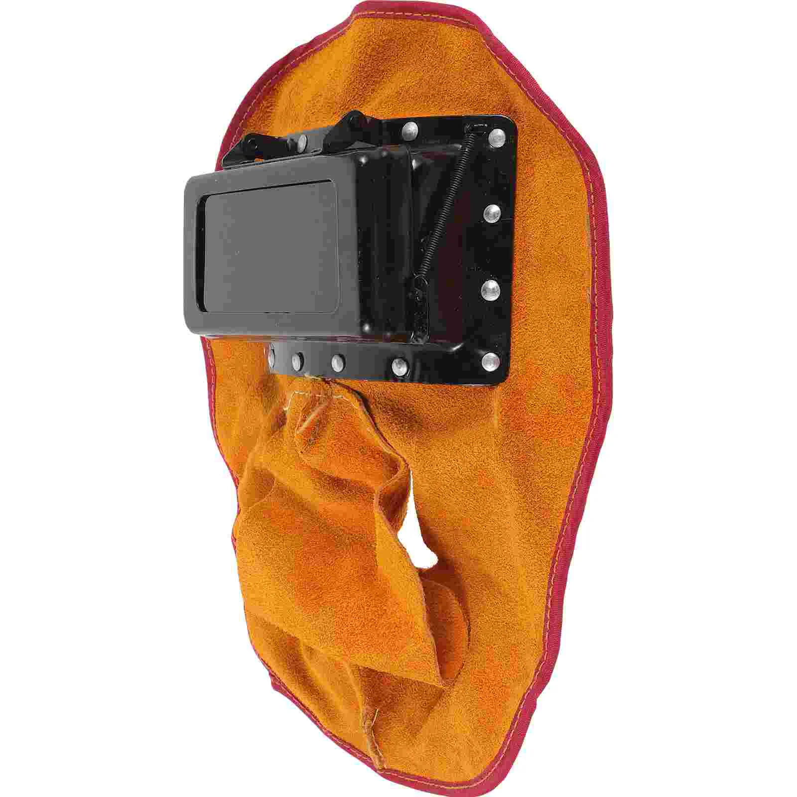 

Бленда сварочная из воловьей кожи, защитный шлем для сварки, рабочая крышка