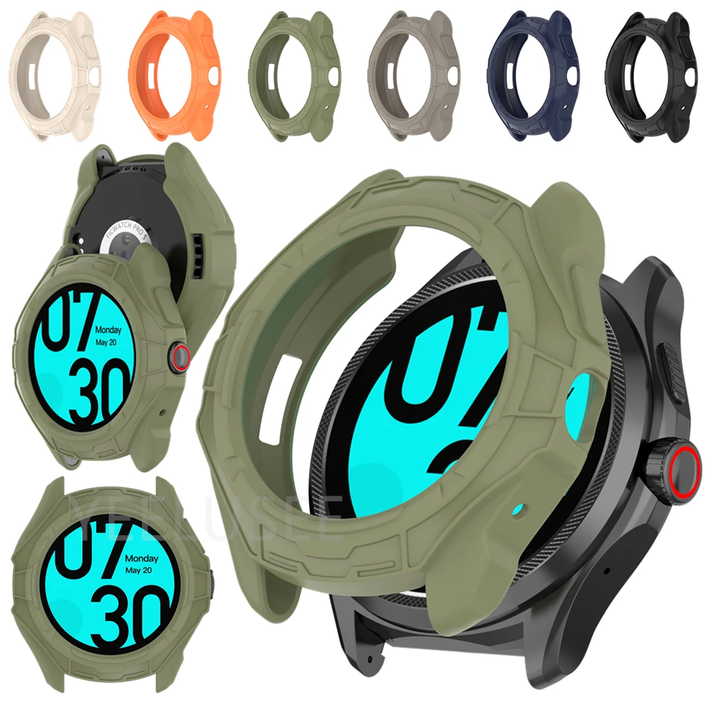 Durable Soft TPU Smartwatch Protective Case Cover and Strap Protector