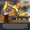 17CH RC Excavator 1:18 Remote Control Truck 2.4G RC Crawler Engineering Vehicle Excavator Truck Radio Control Toys Gifts 2
