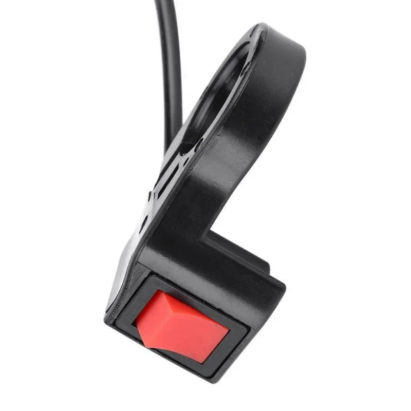 Switch On/Off Rocker Accessories Black E-bike Electric bicycles Replacement For 22.5mm handlebars PVC Parts Scooters