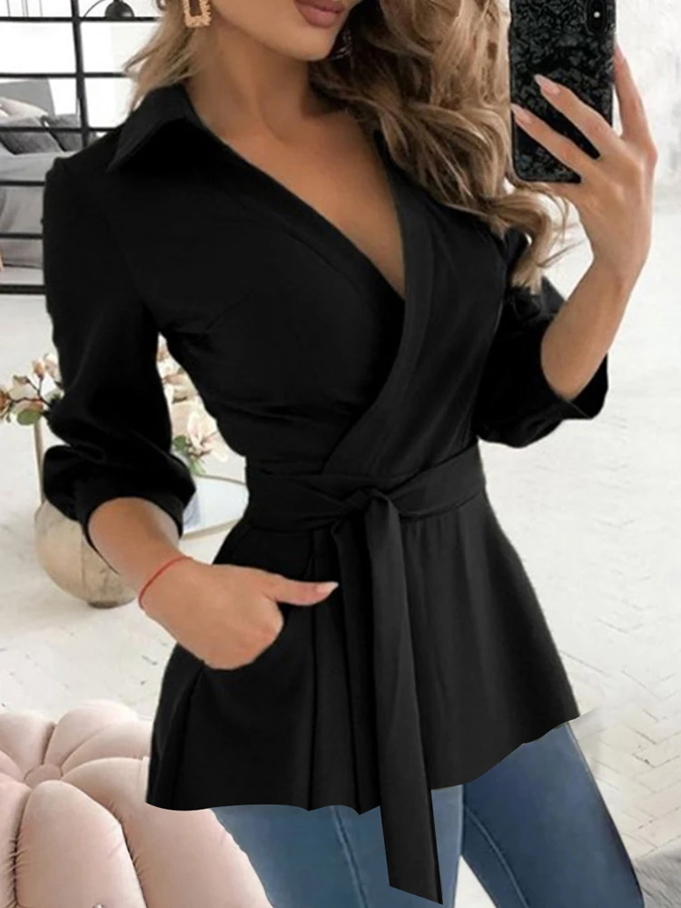 Women Floral Print Loose Blouse Top Summer