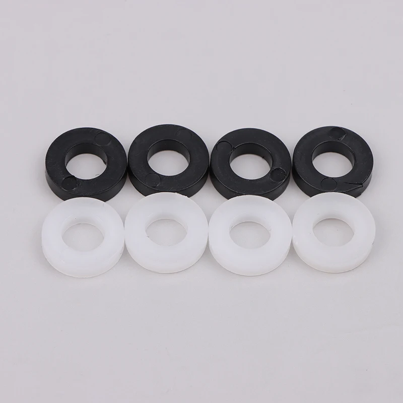 100pc Nylon Washer For Drum Screw Drum Lug White Black Color Nylon Flat Wahser Thickness Heavy Product