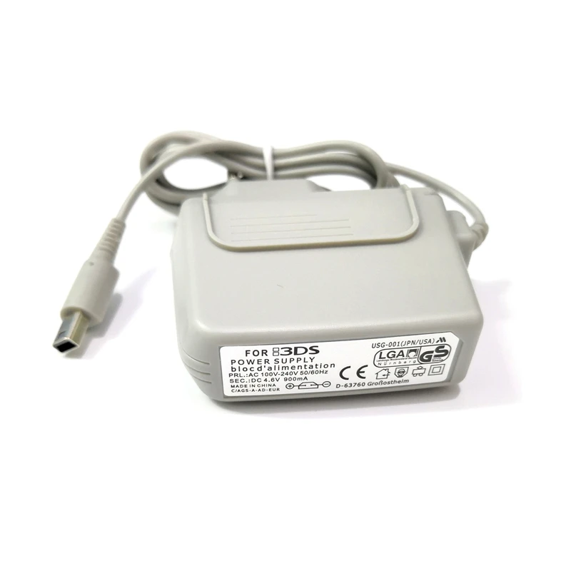 4.6V 900mA AC 充電器ニンテンドー NEW 3DS XL EU US トラベル電源 AC