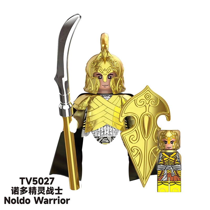 Lord of the Rings Hobbit Minifigures Medieval Movie Character Building Blocks Figures DIY Assemble Bricks Dolls Creative Coll - 5
