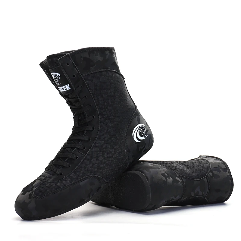 Men's and Women's Boxing Boots, Wrestling Shoes, Combat Sports Shoes, Fitness Equipment, Training Fighting Boots