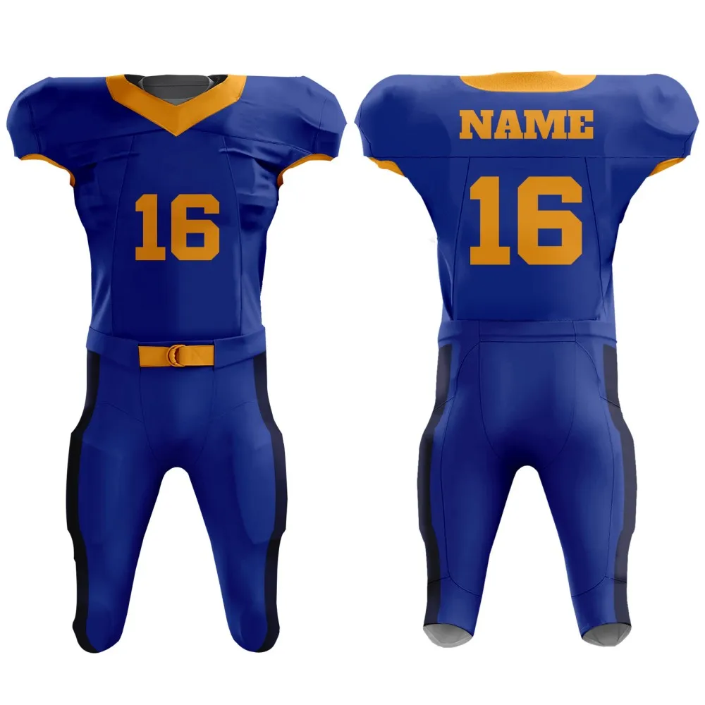 Tradition Football Jerseys and Pants for Mens V-neck T-shirts Pants School Team Training Uniforms