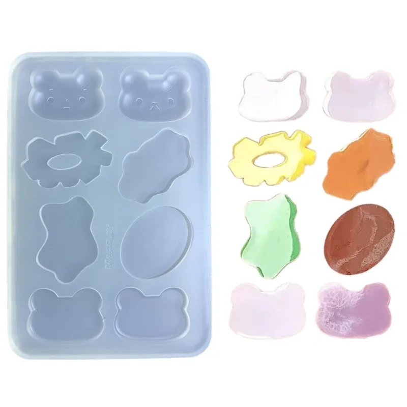 

Hamburger Silicone Mold Delicious Toast Burger Making Molds Resuable Casting Mould for Breads Biscuits and Cakes