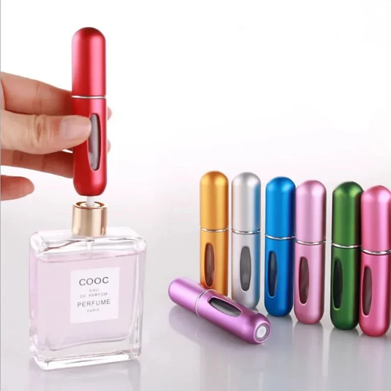 5/8ML Traveling Perfume Atomizer Portable Liquid Container For Cosmetics Mini Metal Aluminum Pump Empty Bottle Refillable perfume refill bottle perfume bottle perfume atomizer mini perfume bottle mini perfume atomizer refillable liquid container refillable perfume bottle refillable bottle refillable empty bottle refillable cosmetic bottle makeup empty bottle cosmetic bottle mini cosmetic bottle cosmetic dispenser bottle cosmetic sample container