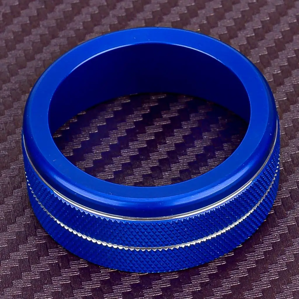 

Ручка регулировки режима привода автомобиля, отделочное кольцо, синий алюминиевый сплав, подходит для Toyota Tundra 2022 2023