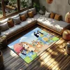 cartoon Door Mat Anti-Slip Kitchen kids Bedroom Handmade cute B-BlueyS Tufted Rug Carpet Living Room Entrance Decoration 4