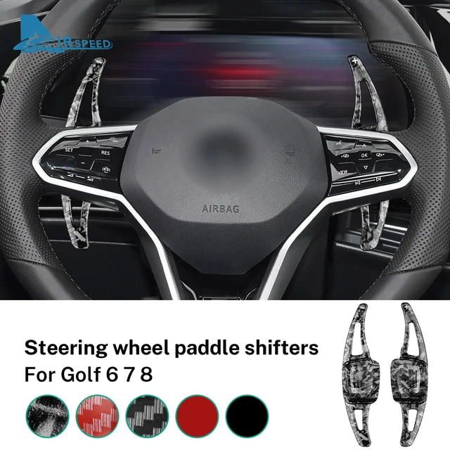 How LED Steering Wheel Paddle Shifters Work on VW Golf GTI MK8