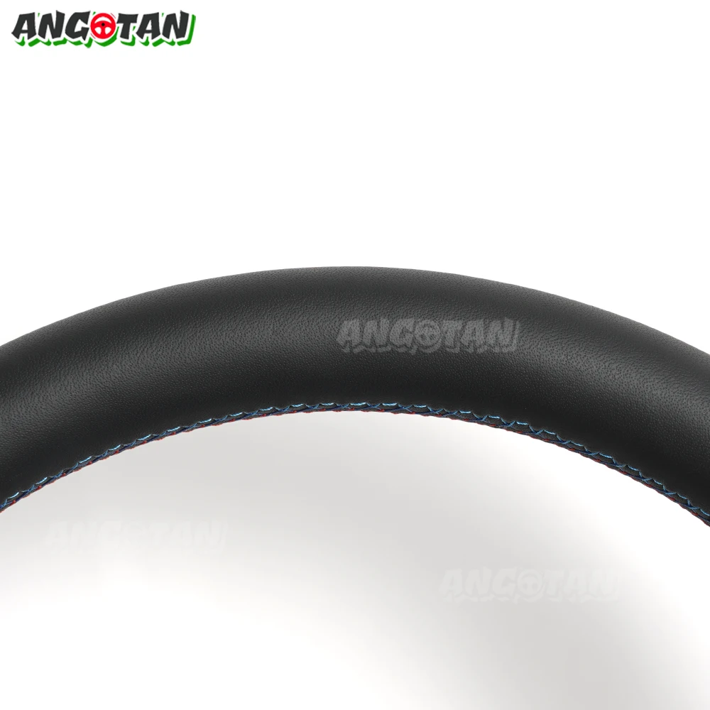 BMW G30 G20 G31 G38 G32 G11 G12 G14 G15 G16 G29 G01 G02 G05 G06 G07 F90 F91 F92 M5 M8 차량용 가죽 스티어링 휠 액세서리