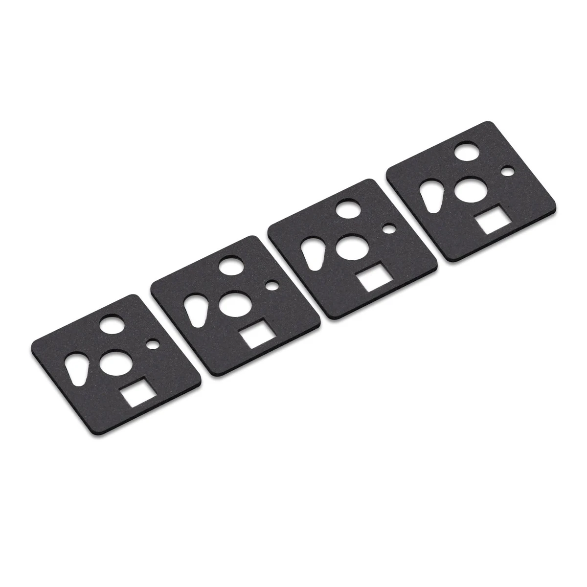 Durock-poron Switch Pads para Cherry mx Switch Dupla Camada Junta de Espuma Preto 0.15 mm Htv Mais pc 0.5 mm 0.5 mm