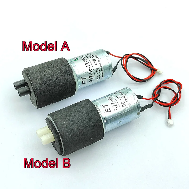 Micro 370 ปั๊มน้ํา DC12V 4W R27-06-12-800 MINI Self priming ไดอะแฟรมดูดปั๊มน้ําขนาดใหญ่กระแสเงินสดโฟมดูดซับแรงกระแทก 1