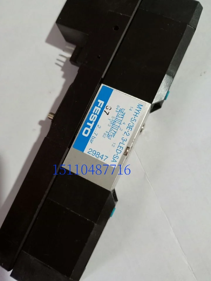 

FESTO Festo Solenoid Valve MYH-5/3E-2,3-LED-SA 29847 Brand New Genuine In Stock