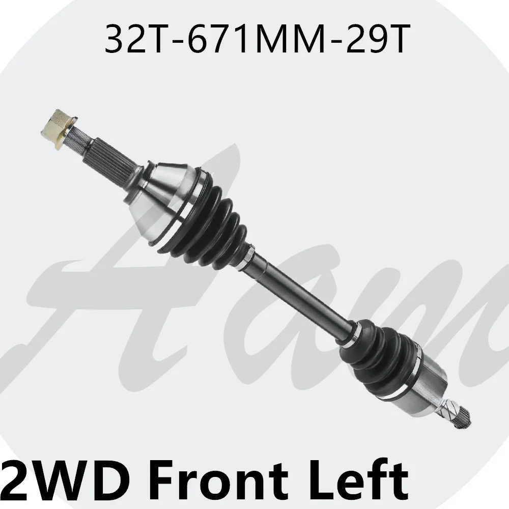 

New Front Left Drive Shaft Assy For 2WD Nissan Elgrand Murano VQ35DE 39101-1AA0A 391011AA0A 39101 1AA0A 32T-671MM-29T