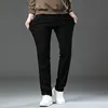Autumn And Winter Men's Jeans New Large Size 29 44 Casual Pants Male Straight Elastic High Waist Trousers Fashion Color Pants 3